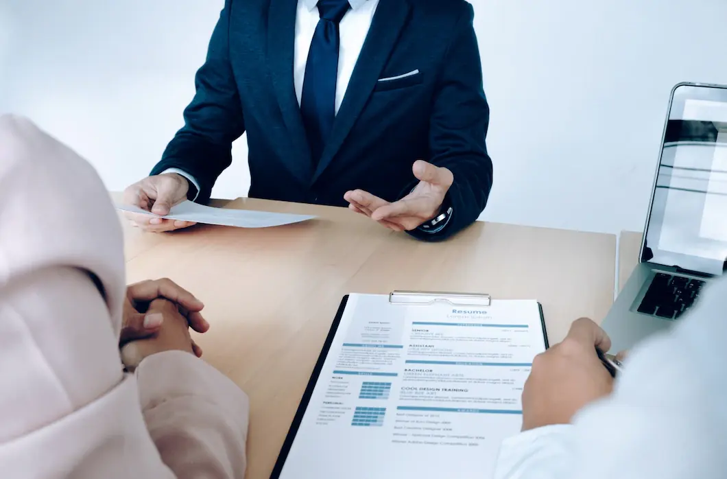 Entrevista de trabajo en Credit Union